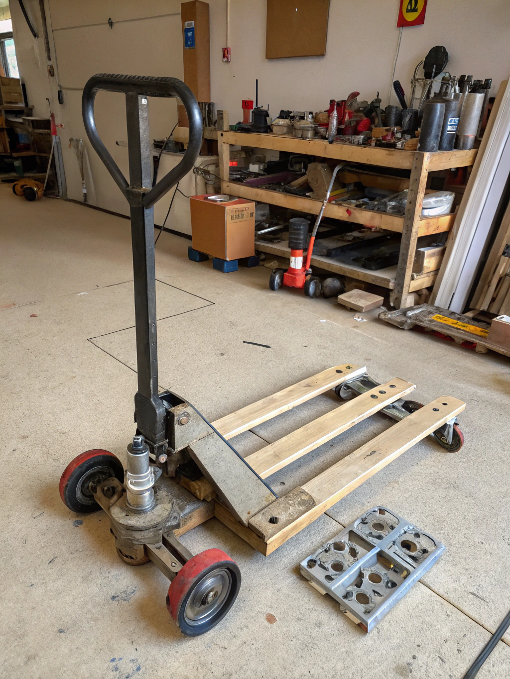 Heavy-Duty Pallet Jack